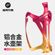 ROCKBROS bicycle water bottle holder aluminum alloy cycling water cup holder gradient colorful road bike mountain bike bottle holder RKL02BR-black and red