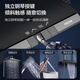 MICOE shower head full set gun gray piano button booster shower head shower set glass panel shower