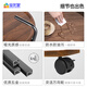 宝优妮边几桌客厅推车沙发小茶几简约移动家用床边桌阳台卧室床头小桌子 贴皮双层圆-白9274-7W