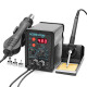 Hot air gun desoldering station two-in-one 878D soldering iron 858D soldering station mobile phone 878D digital display desoldering station two-in-one set three