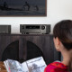 天龙（DENON）AVR-X1700H 8K功放家庭影院音响功放机7.2声道175W大功率支持杜比全景声DTS:X蓝牙WiFi HDMI2.1