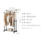 Yicai Nianhua clothes drying rack floor-standing bedroom clothes drying rod double pole simple clothes hanger indoor clothes drying rack balcony removable 1500