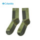 Columbia Colombia outdoor couple men and women comfortable pair of mid-length socks sports socks RCS765GR3L