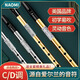 NAOMI American brand Irish whistle flute for students teaching beginners six-hole recorder treble straight flute British six-hole D-tune silver all-metal