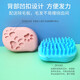 Dele Dog Bath Brush Cat Bath Brush Teddy Golden Hair Border Collie Cleaning Massage Brush Pet Supplies Pink