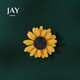 Jay sunflower brooch, high-end female daisy corsage, birthday gift for mother, mother-in-law and elders