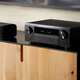 Denon AVR-X550BT 540BT 580BT 5.2 Channels Denon Audio Karaoke Home Theatre Amplificateur SET Song Order Order Microphone AVR-X580BT 8K5.2 Channels 140W par chaîne