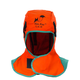 
Fire fox welding cap flame retardant head cover summer shawl welder dust-proof and breathable protection light flower blue_23-3519