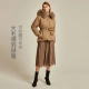 Netease Yanxuan surface strong temperature women's fox fur collar waist short down jacket sold out pink M165/84A