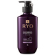 Ryo (Ryo) Purple Lu Gu Hair Shampoo 400ml Medium-dry hair Soft and refreshing shampoo Imported Hair Paste in Korea