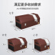 Bai Taikang Car Trunk Storage Box Car Storage Box Storage Box Car Supplies Tail Box Organizer Storage Box Brown Color - [With Net Pocket + Alloy Lock] Small - Foldable [36cm*31cm*30cm]