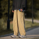 Peak Pauluo (Dingfengbaoluo) casual pants men's spring and summer pure cotton pants straight pants loose tide brand wild trousers HK22374 khaki L