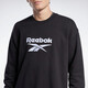 Reebok锐步情侣款CREW基础LOGO经典加厚长袖卫衣套头衫GU3873 GU3883_黑色 A/XS