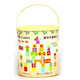 Taizhen Danni's unique digital paradise building blocks Children's building blocks toys Total 100 tablets Mathematical building blocks + puzzles