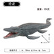 Yunya Kinderspielhaus großer Jurassic Hartkleber Dinosauriermodell hochwertiger Gummi-Tyrannosaurus Rex Tyrannosaurus Model Spielzeug großer Tyrannosaurus canglong (der Mund kann geschlossen werden)