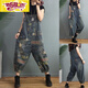 La nouvelle lettre de mode de Fangluyu a déchiré des salopettes en jean pour les femmes au printemps et en été, pantalon réducteur de chair lâche, 9221 fleurs de poche 20 m / suggestion 85-1jin [Jin est égal à 0,5 kg]