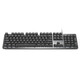 罗技（Logitech）K845机械键盘游戏电竞有线键盘电脑办公键盘个性定制键帽版送男生女友礼物 K845火锅键帽版 茶轴