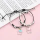 Mrs. Ying Mrs win bracelet female students Korean version of girlfriends two cute bracelets a pair of simple small fresh bracelet gift female variety stars a pair [simple packaging]