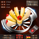 Olodo German 316 stainless steel apple cutting artifact household apple corer large fruit cutter fruit cutting artifact large can cut 12 pieces 5 fruit forks