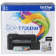 Brother Printer DCPT725DW Ink Bin Tipo de tinta Bin de tinta y Formato A4 de tinta A4 Automático Dual Impresión Teléfono móvil WiFi Wifi Copia Escaneo DCP-T725DW (Bin de tinta e Ink Impresión de nube inalámbrica Doble)