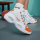 
Reebok men and women QUESTION MID orange toe retro sports practical basketball shoes HR1049 42.5