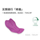 UKE女背带骑行裤长裤 UPF100+高倍防晒 贴身高弹户外自行车运动长裤 黑色 B001 XL
