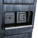 Bellini eignet sich für 11-25 Buick GL8 New 653t Luzun ES28T Modifizierte zentrale Special Special Handly Box CAR Mounted Black Diamond Bürstem Muster [Elektronischer Kühlschrank]