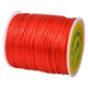 Venasi Chinese Knot Wire No. 5 No. 6 No. 7 Red Rope DIY Handmade Braided Wire Diamond Knot Braided Bracelet Rope Necklace Wire Big Red No. 6 Wire Thick About 2.0mm Long About 50 Meters 1 Roll