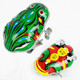 Meißel wedelt die Kette und springt die Vögel, das Baby, das Baby und das Baby, und die Spielsachen können rennen. 1 Blechfrosch. Lohw-01
