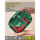Chino Glass Lunch Box Microondave Horning Calefacción Especial con Lunch Box Trabajador de oficina Estudiante Bento Box Box Box Separation Dark Green-3 Partition 1050+ Round 500ml+ Bolsa de aislamiento