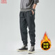 
Fandi Fashion M-8XL Working Pants Men's Extra Large Size Fat Jeans Loose Large Size Harem Pants Plus Fat Plus Large Size Men's Pants KN983 Black 3XL Recommended 155-170Jin [Jin equals 0.5 kg]