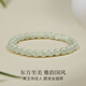 GLTEN Hetian Jade Bracelet Women's Bracelet Bracelet Birthday Gift Practical High-end Festival Anniversary Gifts for Girlfriend and Wife Qian Bingqing-6mm