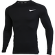 耐克（NIKE）短袖T恤男2025夏季新款运动服快干休闲上衣健身服跑步训练紧身衣 黑色/DRI-FIT快干 L