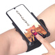Feige takeaway rider cycling driver wrist mobile phone holder equipment bracket sports running mobile phone arm bag arm cover mobile phone bag mobile phone clip + short strap = wrist style