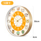 BBA wall clock creative cartoon clock wall clock cute home living room children's room wall clock twelve zodiac signs 30cm