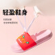 Jiabai [Jingdong's own brand] children's slippers boys and girls bathroom non-slip baby slippers cartoon slippers HM3914 candy powder 220 yards