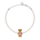 Youmu Paradise series mini flocked bear bracelet designer birthday gift for girlfriend