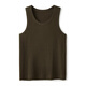 Yunshang Life [Capsule Product] U-collier élastique Slim Ajustement Viete de côte polyvalente B9208X Olive profonde