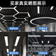 淦新铝方通灯方通灯长条灯办公室吊顶灯超亮长条平板灯办公灯 升级加亮款15053c-36W白光