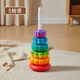 Leleyu (leleyu) Early childhood education children's toys rainbow rolling and robe 1-3 years old baby puzzle boy and girl birthday gift