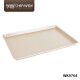 Aprenda a cocinar bandeja para hornear comercial Gran tamaño comercial 60x40 Doble de oro High Gold No-Stick Rectangular Ala de ala para hornear Bande