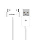 品胜（PISEN）苹果4s数据线老款宽口iphone4/ipad1/2/3/touch4手机四A1395/A1416快充一代Apple老式宽头充电器线 0.8米 老式宽口苹果4S/iPad1/2/3通