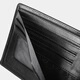 
Jinlilai [Real Cowhide] Wallet Men's 2025 New Style Gift for Husband's Top Layer Cowhide Wallet Birthday Gift Box Silver Bag Black-99P2