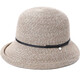 Siggi Straw Hat Women's Vacation Retro Fresh Small Sun Protection Hat Sun Hat Foldable UV Basin Hat Cool Hat Gift