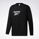 Reebok锐步情侣款CREW基础LOGO经典加厚长袖卫衣套头衫GU3873 GU3883_黑色 A/XS