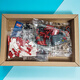 Harbin Games compatible with Lego fire truck building blocks and ladders fire fighting city series boy Yiyizhi assembled children's toys Firefighting and replacing team [687 pills]