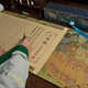 Lekali 520cm Shanglin Fu copied the long scroll, the whole scroll, brush, calligraphy and red tracing gift box, four treasures for beginners, Valentine's Day birthday gift for boyfriend and girlfriend, Peacock Blue Brocade Box 5-piece set [2691 words]