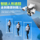 帝防高清监控摄像头4G网络家用室外监控器360度无死角带夜视全景无线WiFi户外防水手机远程语音 WiFi四摄四画面2000万+10倍放大+停电续航 64G+全景全彩带夜视