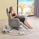 Zhihuashi Primera clase Modern Simple Electric Control Electric de cuero 1098 El sofá de una sola persona se puede convertir en silla individual perezosa Islandia Gray 30 días envío