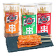 Yu Tongle's old-fashioned big skewers canned nostalgic snacks, spicy slices, spicy bean products, vegetarian snacks and snacks, flavor mix and match 228g*3 cans